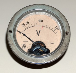 Voltmeter, 0 to 150 V., WS