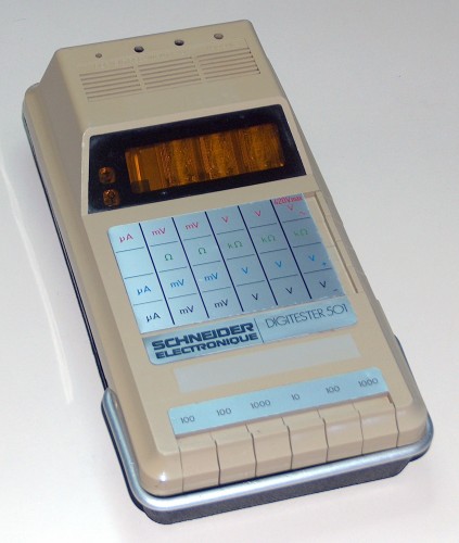 Digitester, SCHNEIDER ELECTRONIQUE, Model 501 (Donated by Uili Reinheimer)