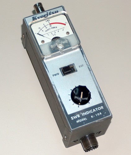 SWR Indicator, KYORITSU, Model K-108