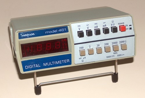 Digital Multimeter, SIMPSON, Model 461