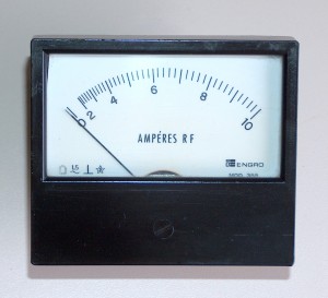 RF Ammeter, 0 to 10 A, ENGRO