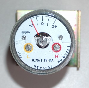 Level Meter, -2 to +2 dB, 