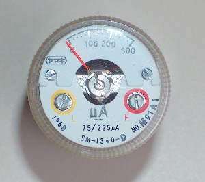 Ammeter, 0 to 200 uA