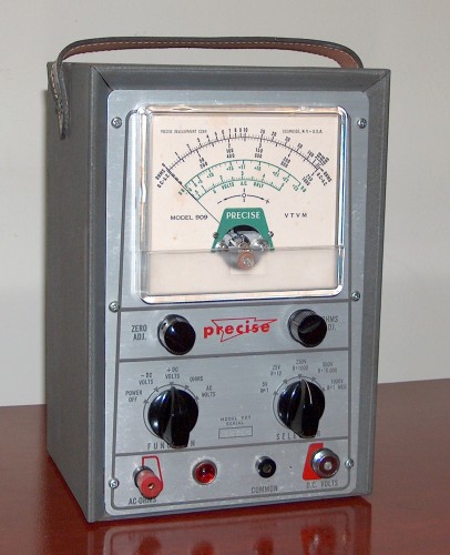 Electronic Multimeter (VTVM), PRECISE, Model 909