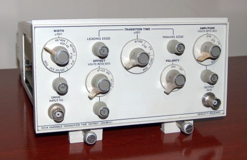 Variable Transition Time Output, HEWLETT-PACKARD, Model 1917A