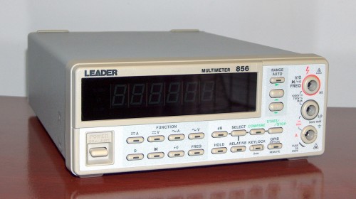 Multimeter, LEADER, Model 856