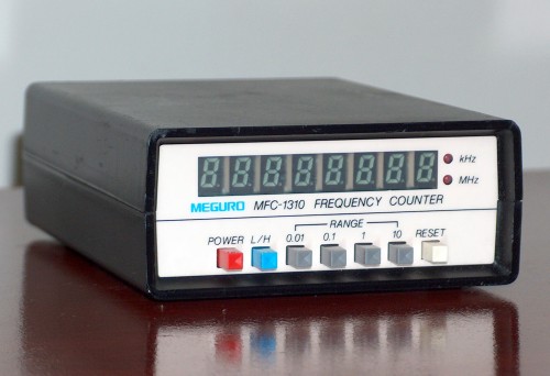 Frequency Counter, MEGURO, Model MFC-1310