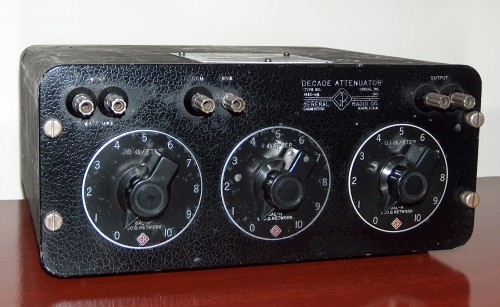 Decade Attenuator, GENERAL RADIO, Model 1450-HB