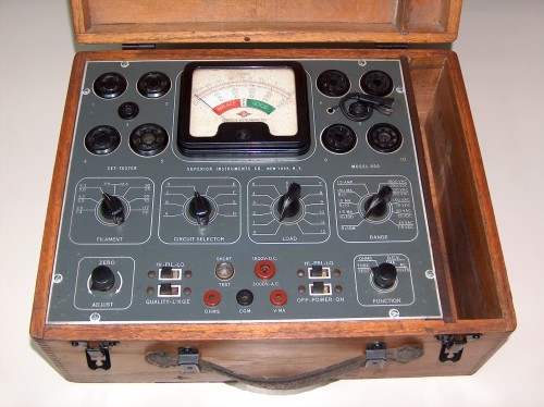 Tube Tester, SUPERIOR INSTRUMENTS, Model 600