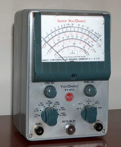 Volt Ohmyst, RCA, Model WV-97A