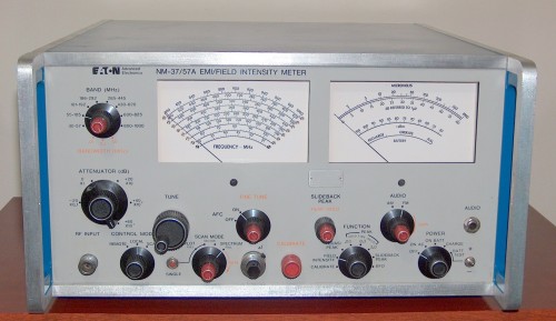 EMI/Field Intensity Meter, EATON, Model NM-37/57A