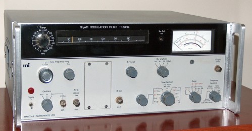 FM/AM Modulation Meter, MARCONI, Model TF2300B