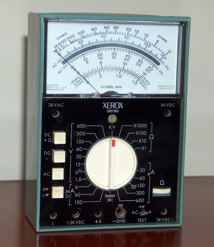 Multimeter, XEROX, Model 664