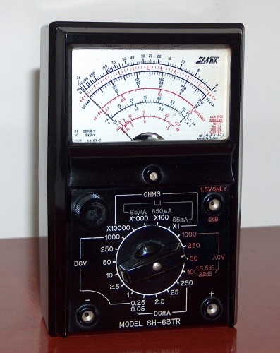 Multimeter, SANWA, Model SH-63TR