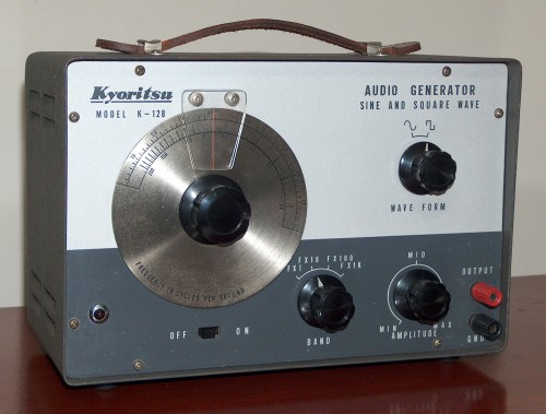 Audio Generator, KYORITSU, Model K-128