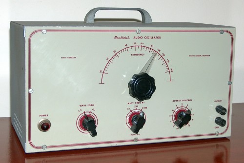 Audio Oscillator, HEATHKIT, Model AO-1