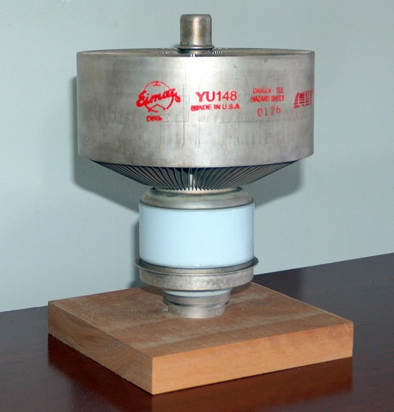 Electronic Tube, EIMAC, Model YU148