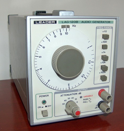 Audio Generator, LEADER, Model LAG-120B