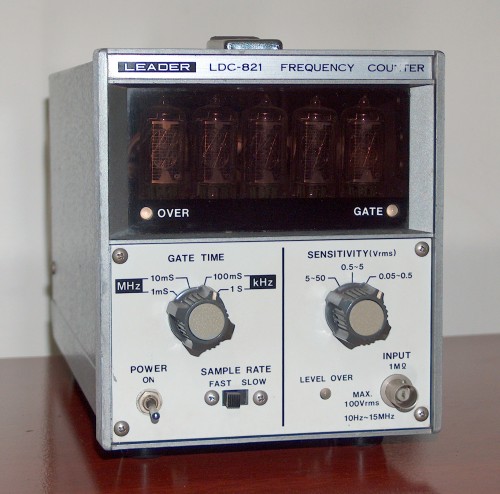 Frequency Counter, LEADER, Model LDC-821