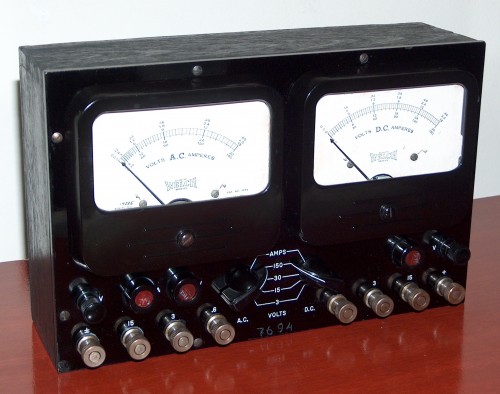 Voltmeter / Ammeter, WELCH, Model 7694