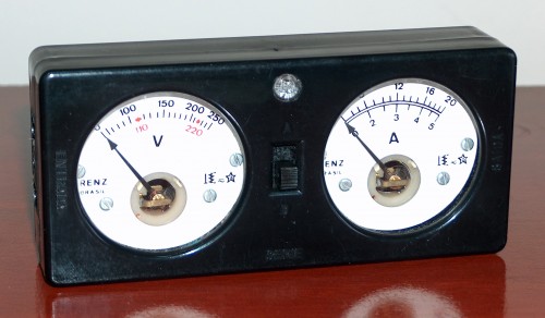 Volt-Ammeter Test, RENZ, Model TE 15