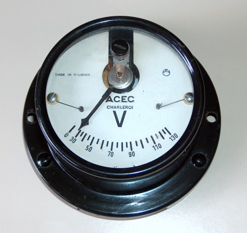 Voltmeter, 0 to 130 VCA, ATEA