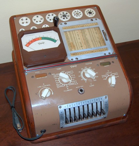 Tube Tester, TRIPLETT, Model --