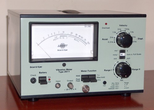 Vibration Meter, Brüel & Kjaer, Model 2511