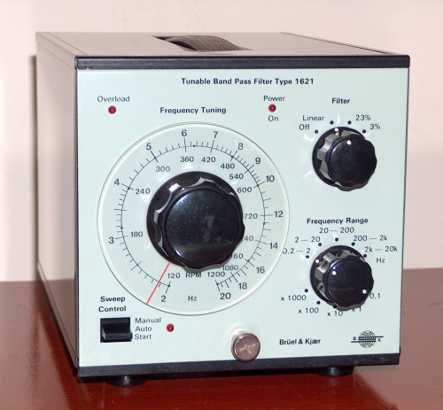 Tunable Band Pass Filter, Brüel & Kjaer, Model 1621