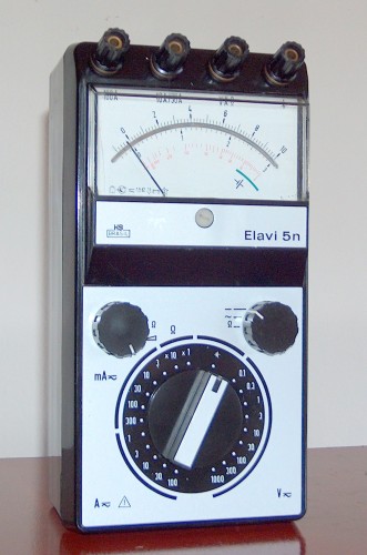 Multimeter, HARTMANN & BRAUN, Model Elavi 5N