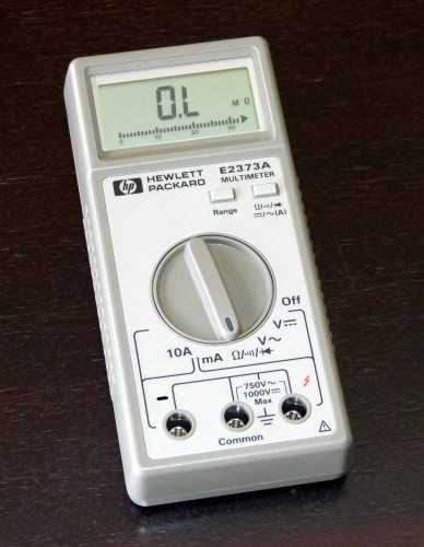 Digital Multimeter, HEWLETT & PACKARD, Model E2373A