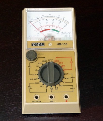 Multimeter, TAIYO, Model HM-103