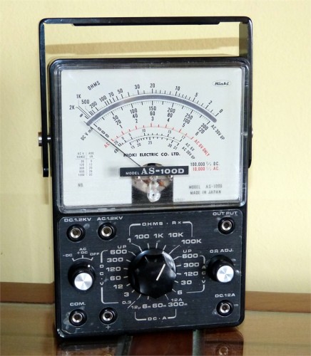 Multimeter, HIOKI ELECTRIC CO. LTD., Model AS-100D